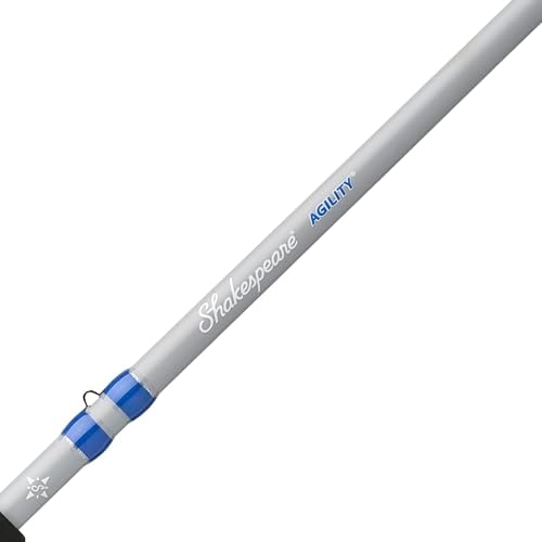 Shakespeare Agility Baitcast Low Profile Reel and Fishing Rod Combo - Image 2