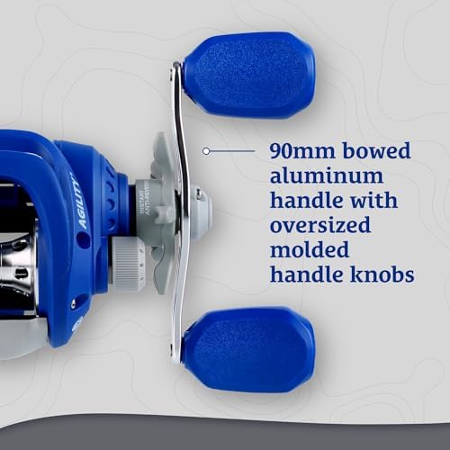 Shakespeare Agility Baitcast Low Profile Reel and Fishing Rod Combo - Image 6